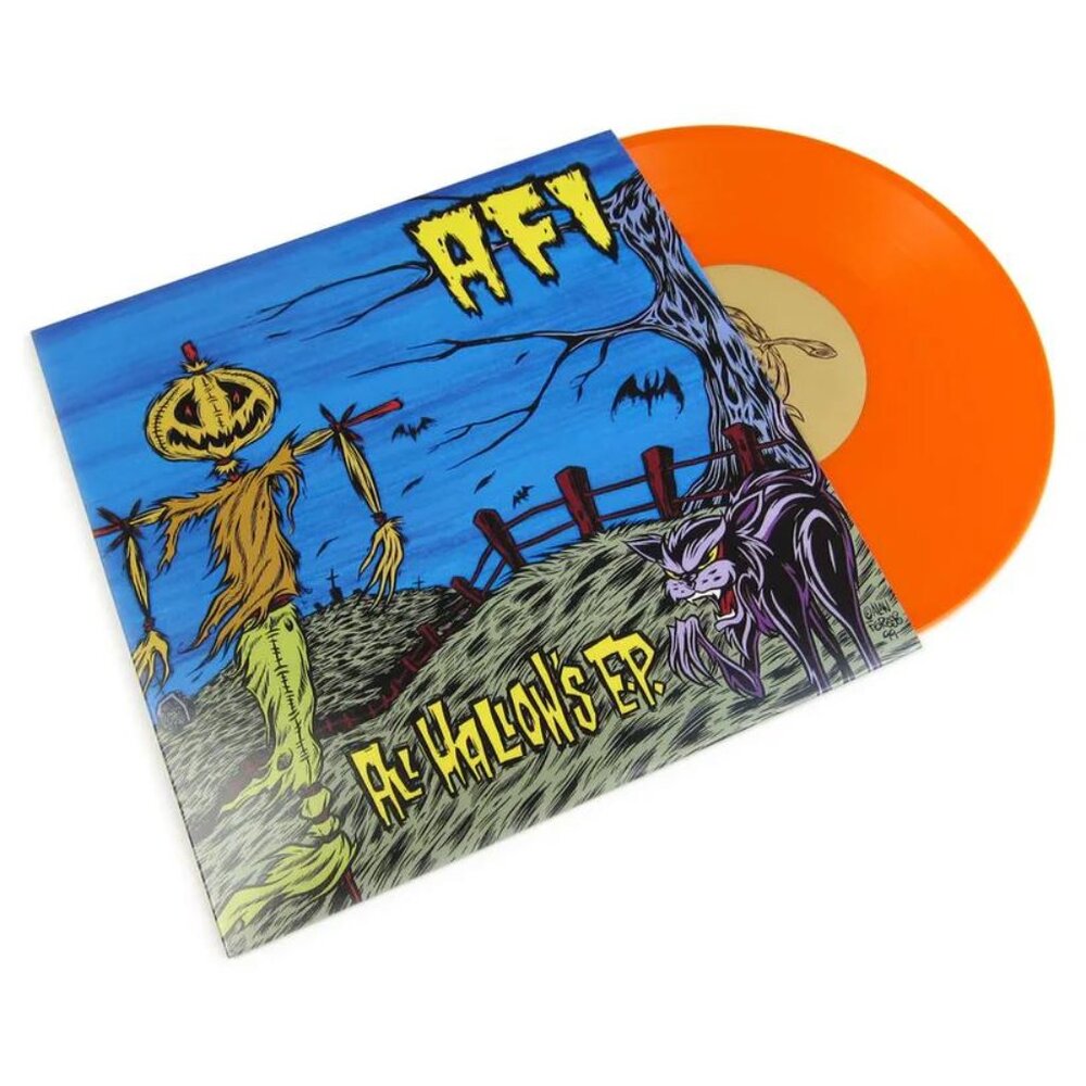AFI All Hallow's EP 10" Vinyl ~ Ltd Ed Colored Vinyl (Orange) ~ New/Sealed!